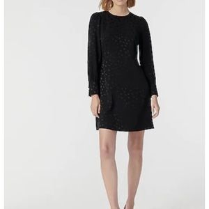 Jacquard Long Sleeve Dress